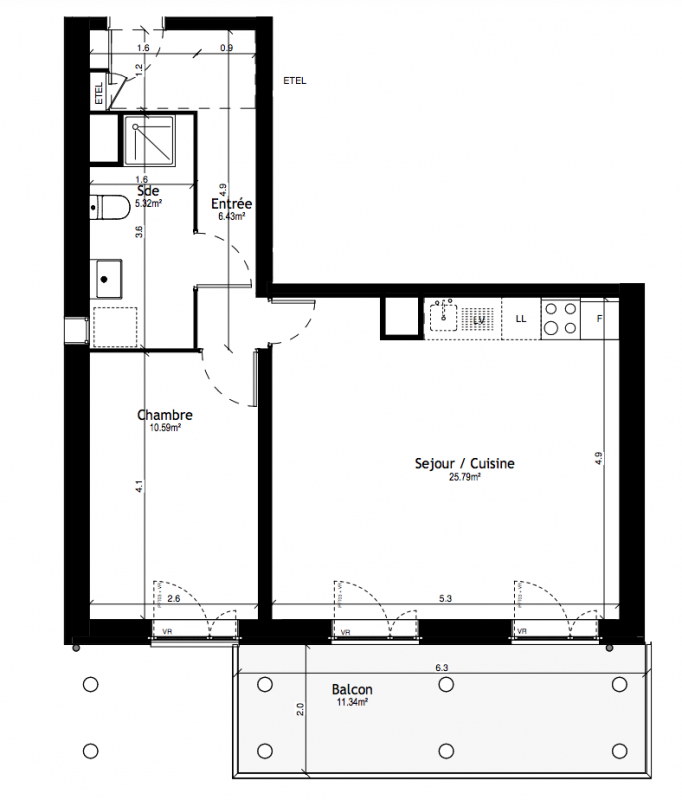 Plan du lot
