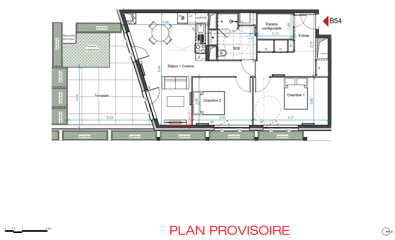 Plan du lot