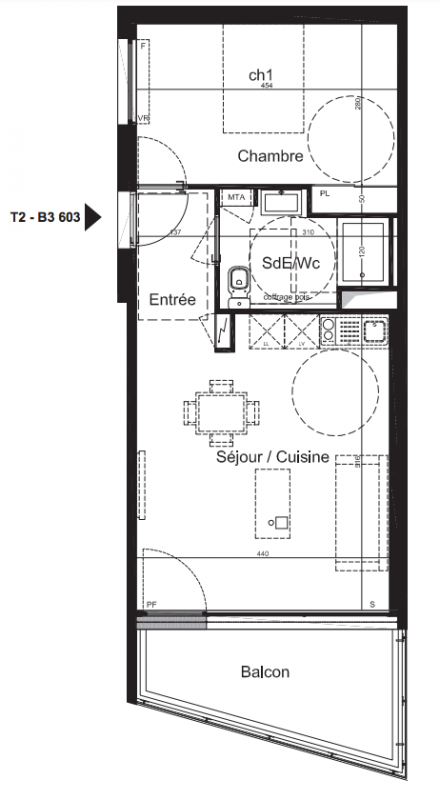 Plan du lot