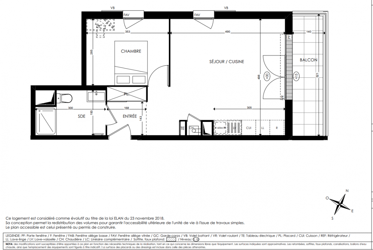 Plan du lot