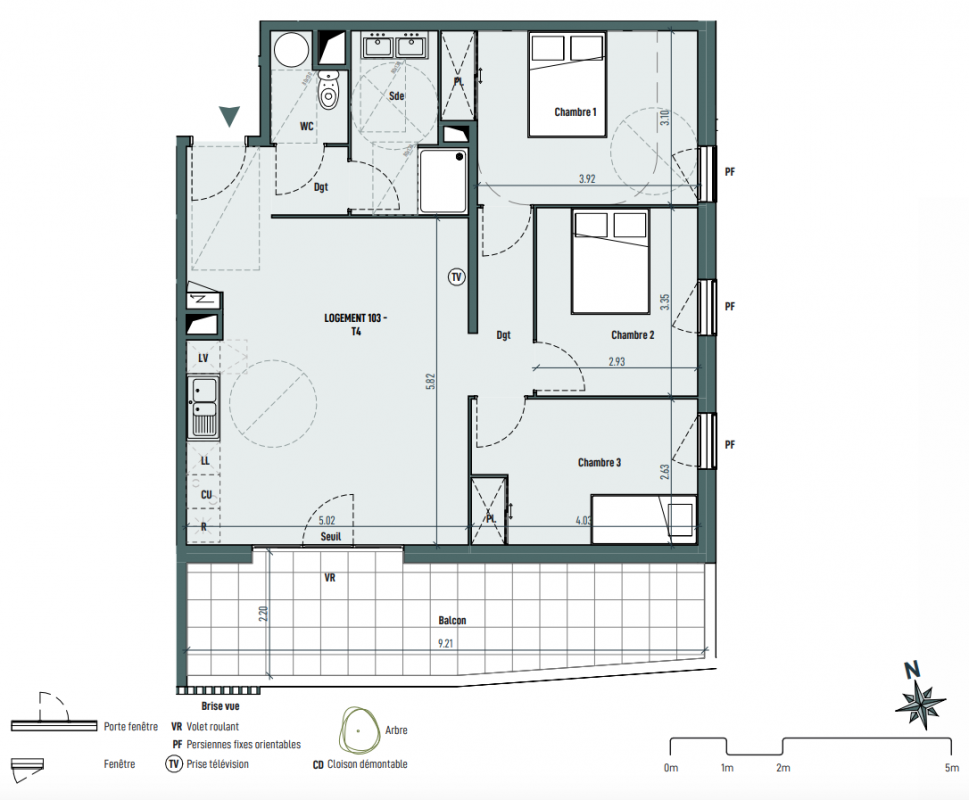 Plan du lot