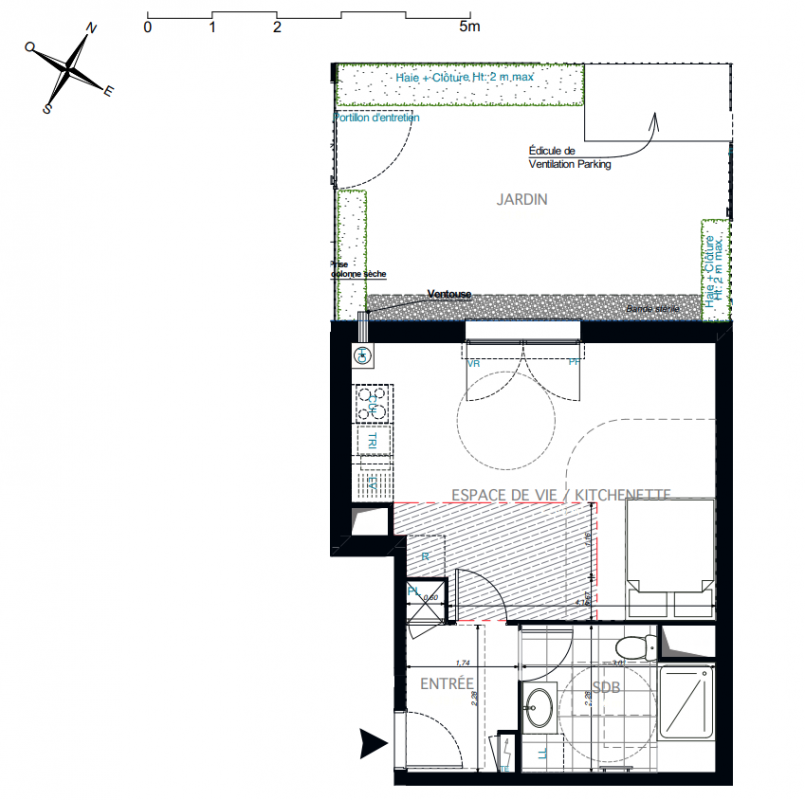 Plan du lot