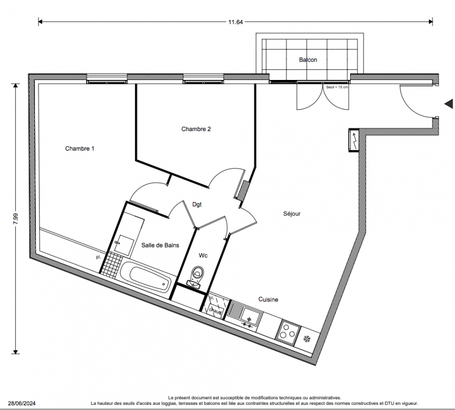Plan du lot