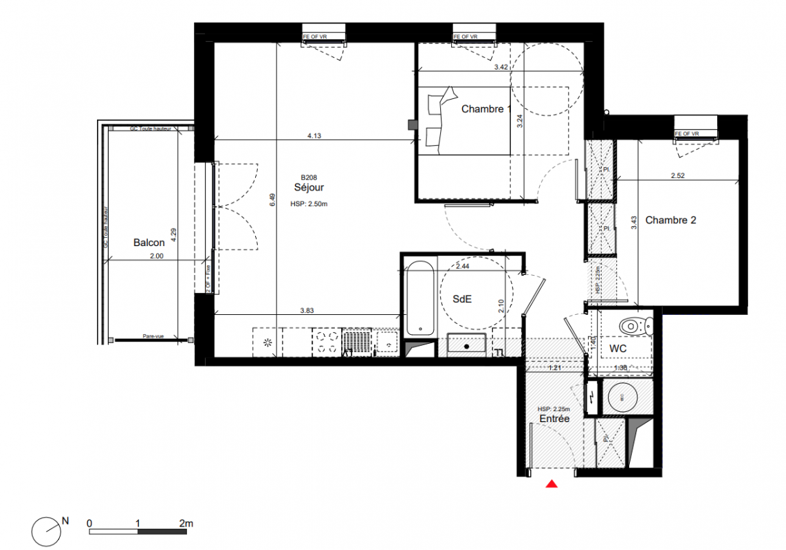 Plan du lot