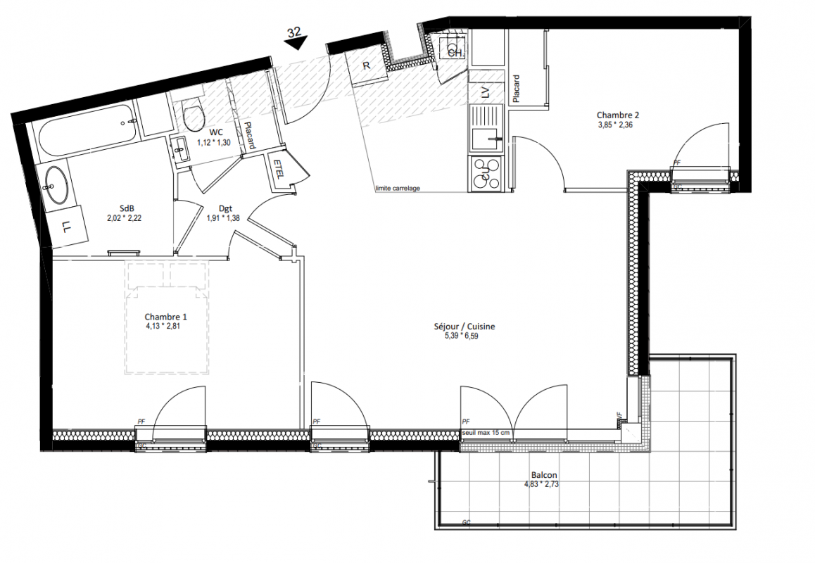 Plan du lot