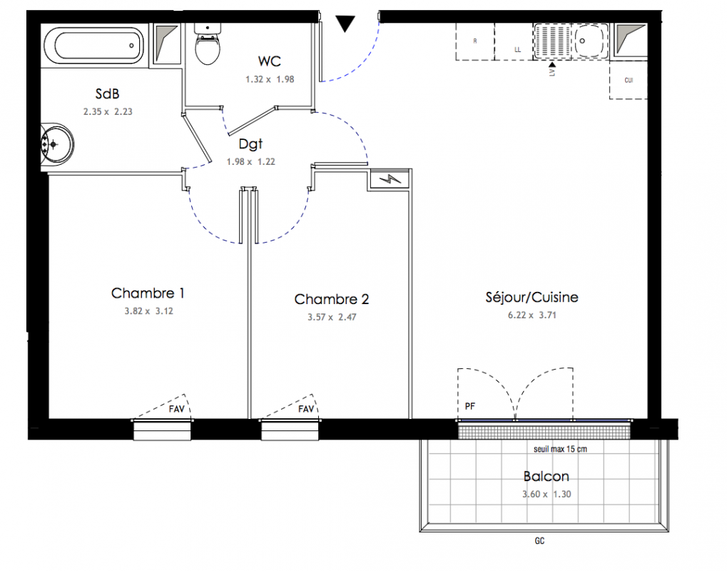 Plan du lot