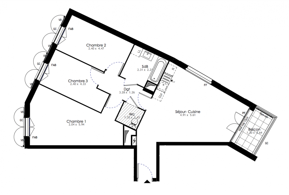 Plan du lot