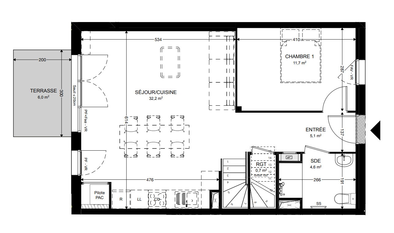 Plan du lot