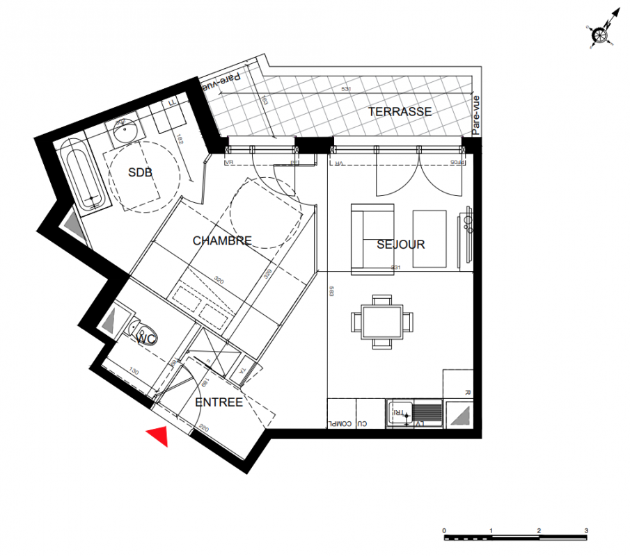 Plan du lot
