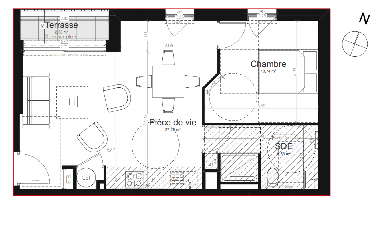 Plan du lot