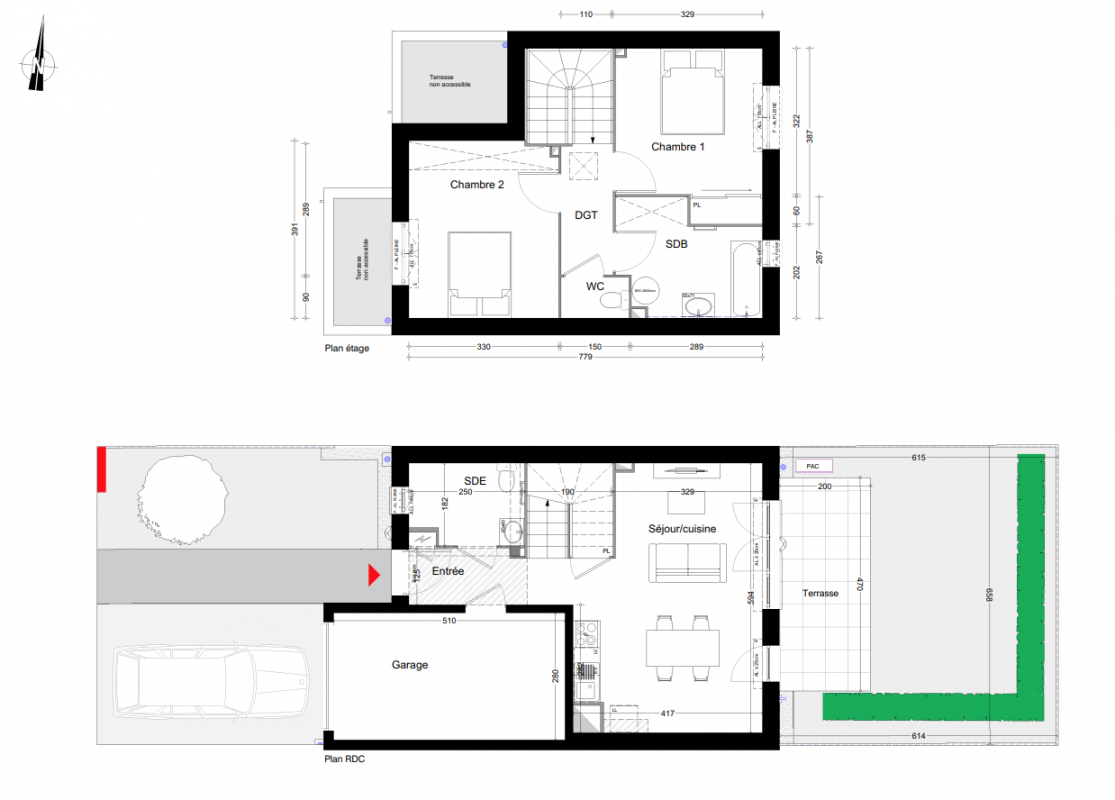Plan du lot