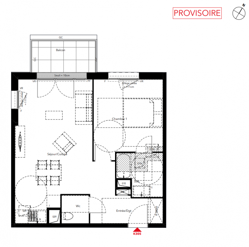 Plan du lot