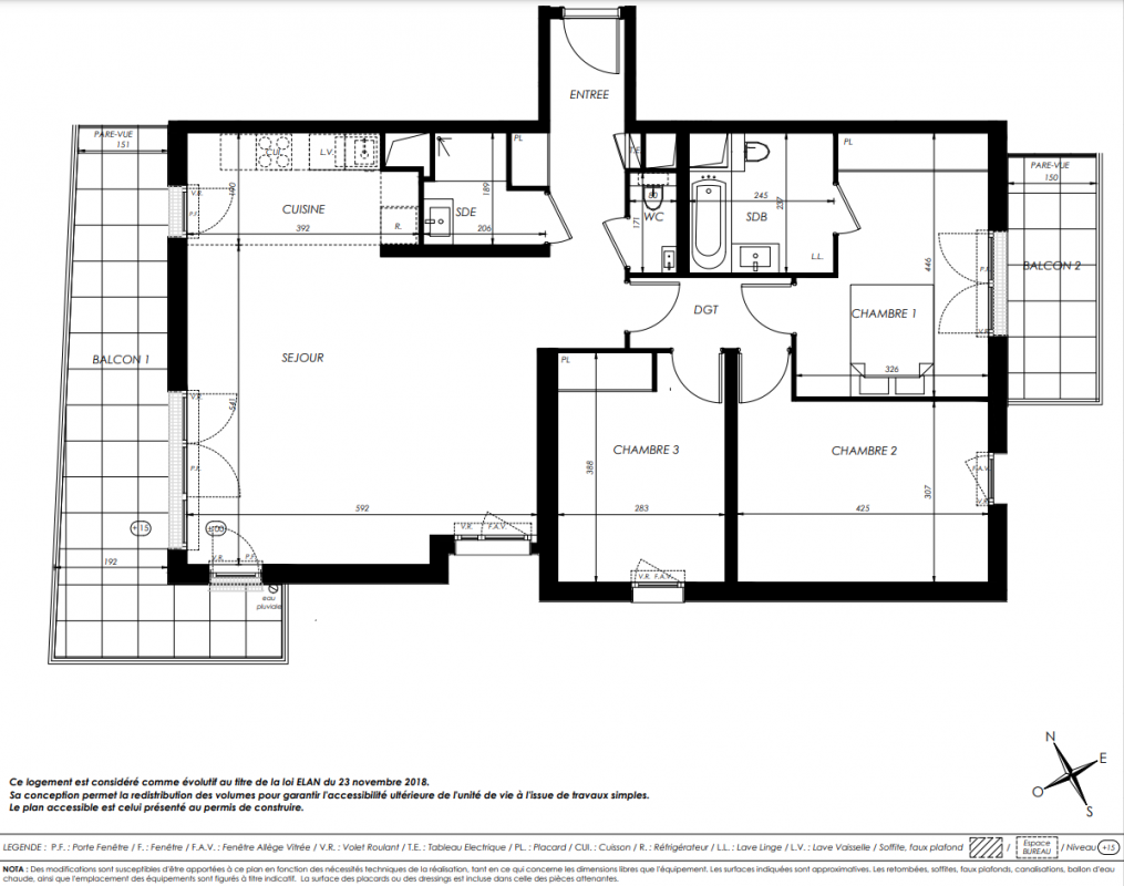 Plan du lot