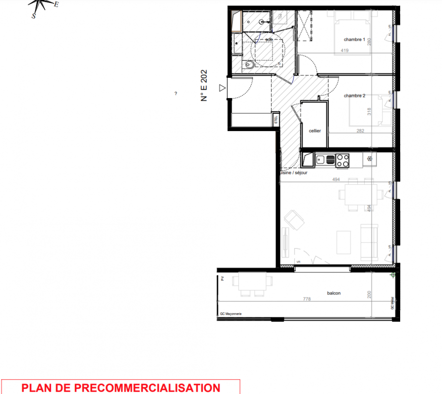 Plan du lot