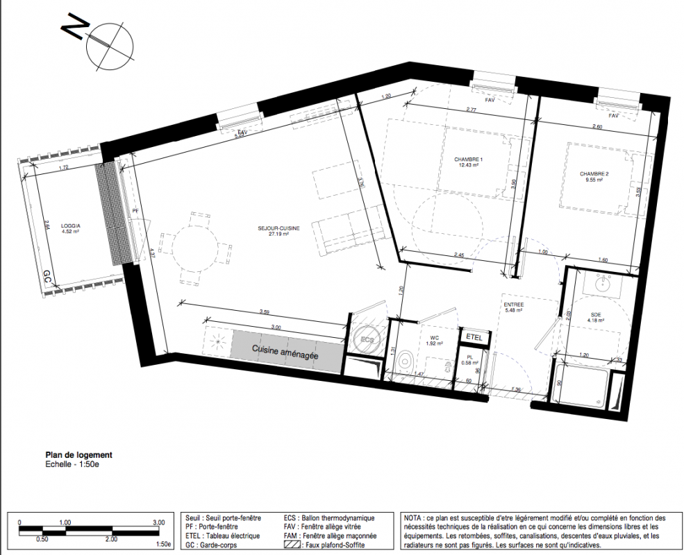 Plan du lot