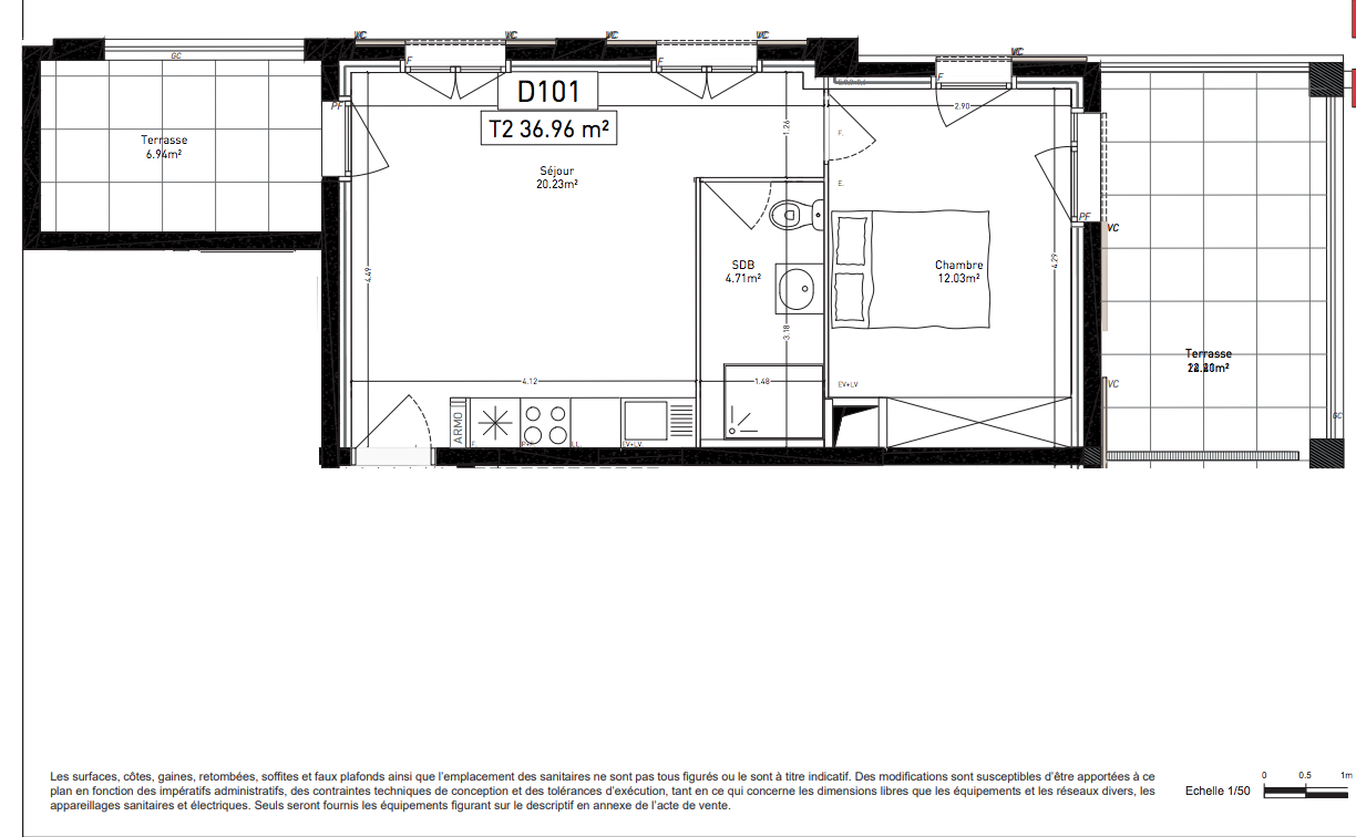 Plan du lot