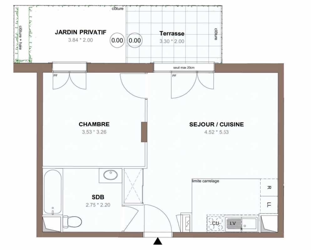 Plan du lot