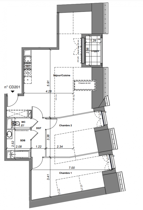 Plan du lot