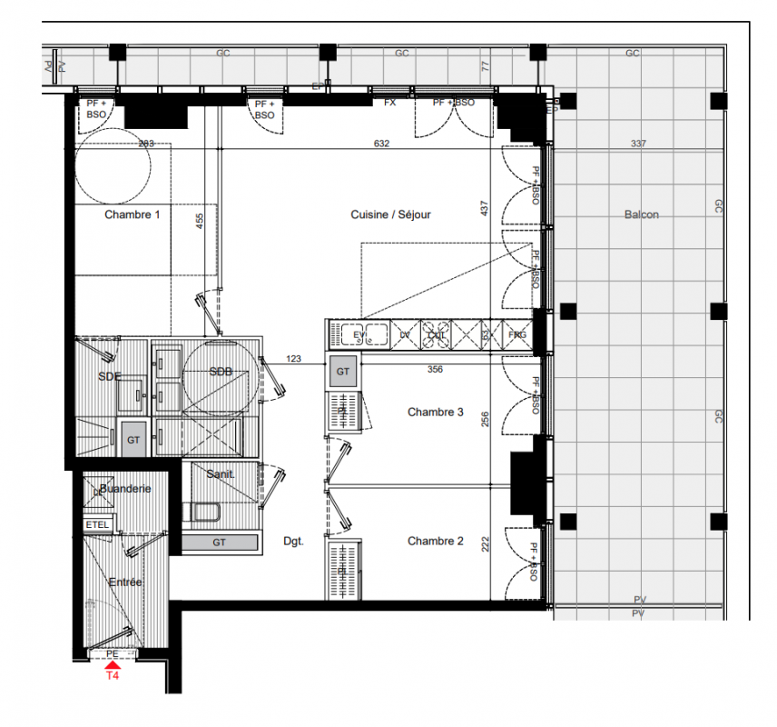 Plan du lot
