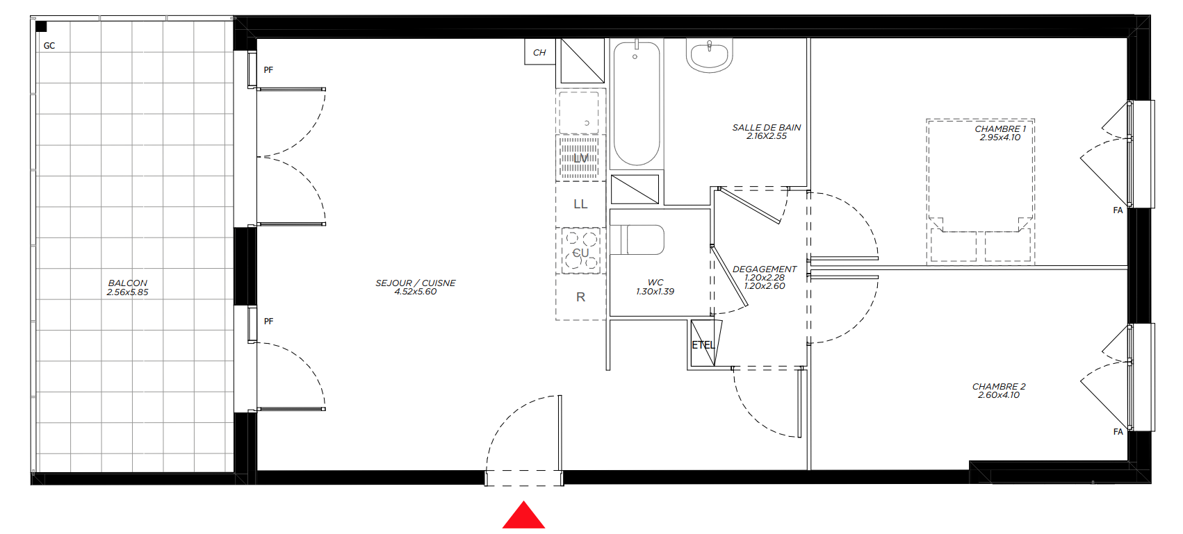 Plan du lot