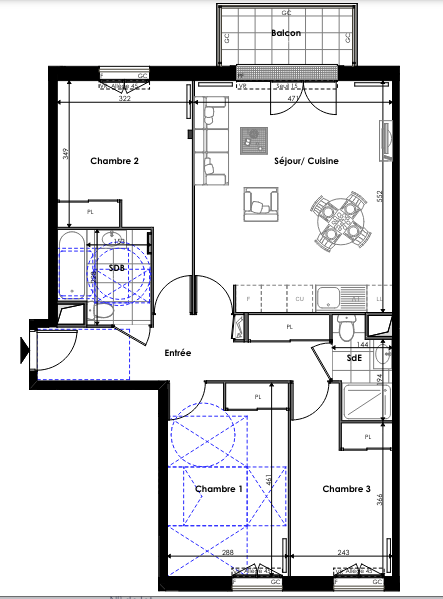 Plan du lot