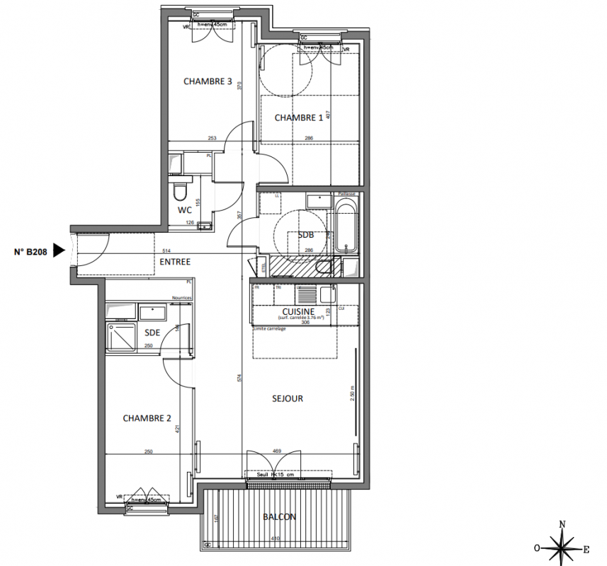 Plan du lot