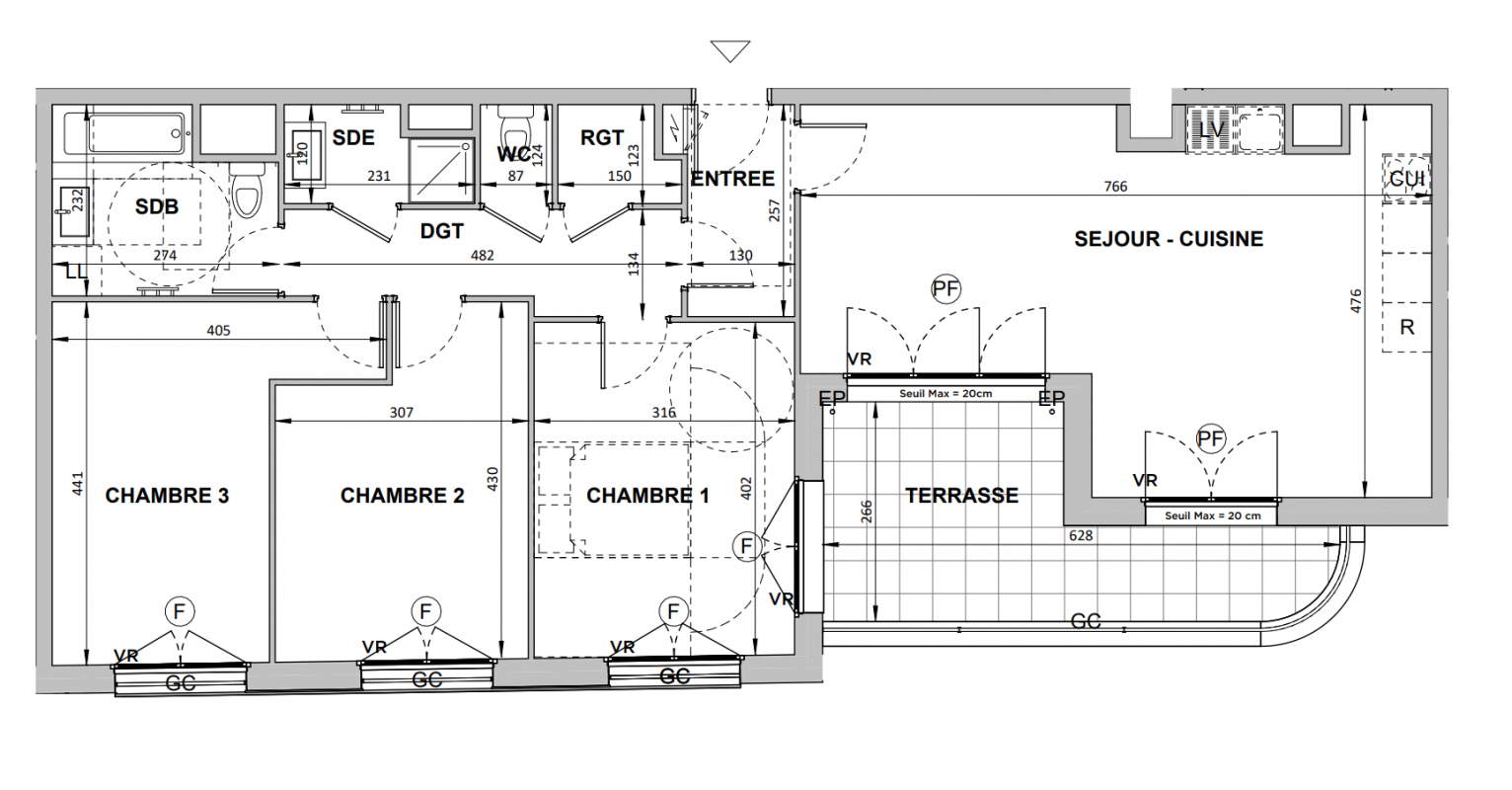 Plan du lot