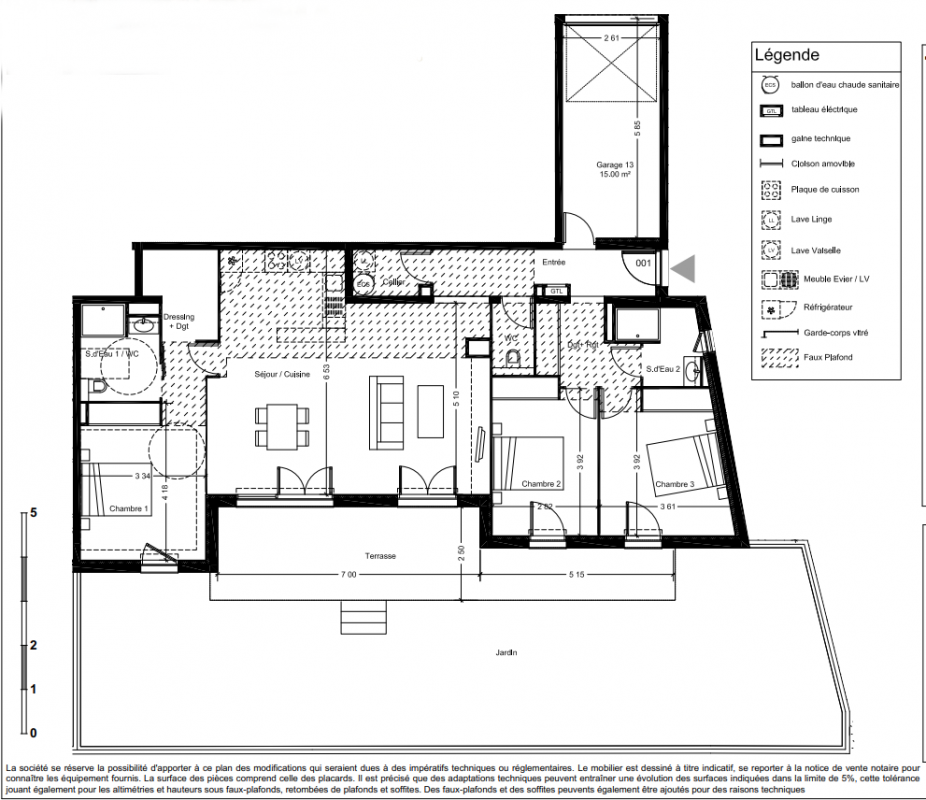 Plan du lot