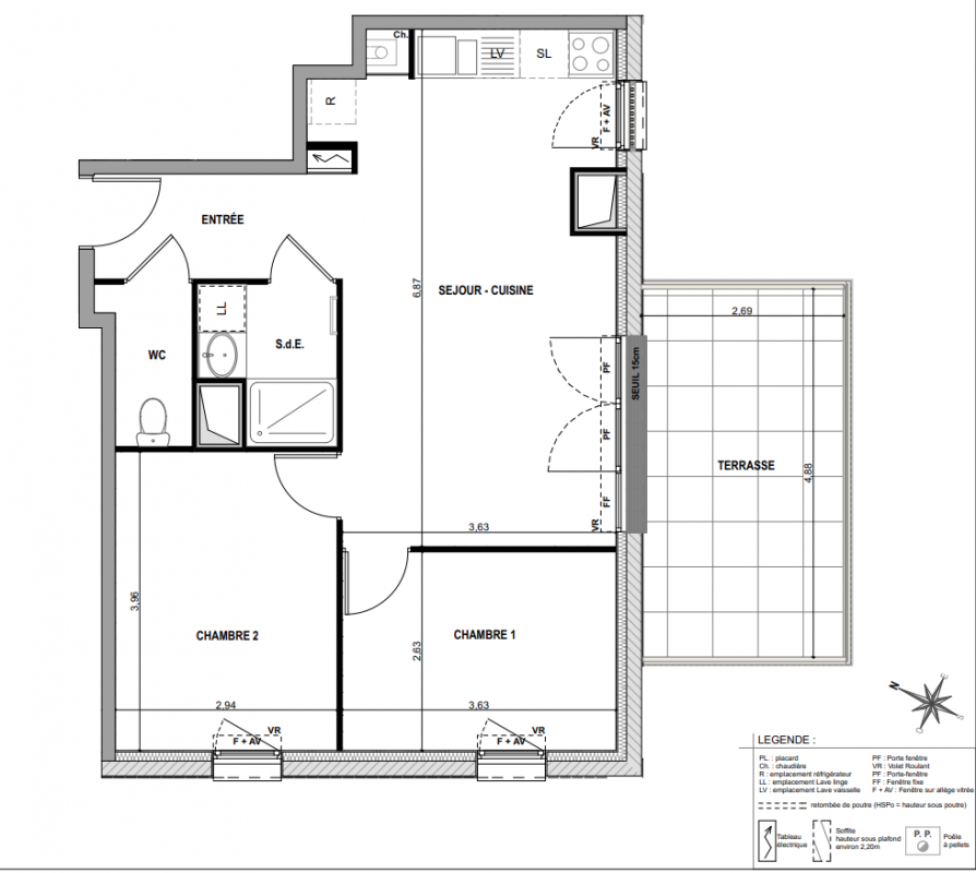 Plan du lot