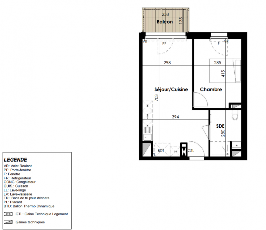 Plan du lot