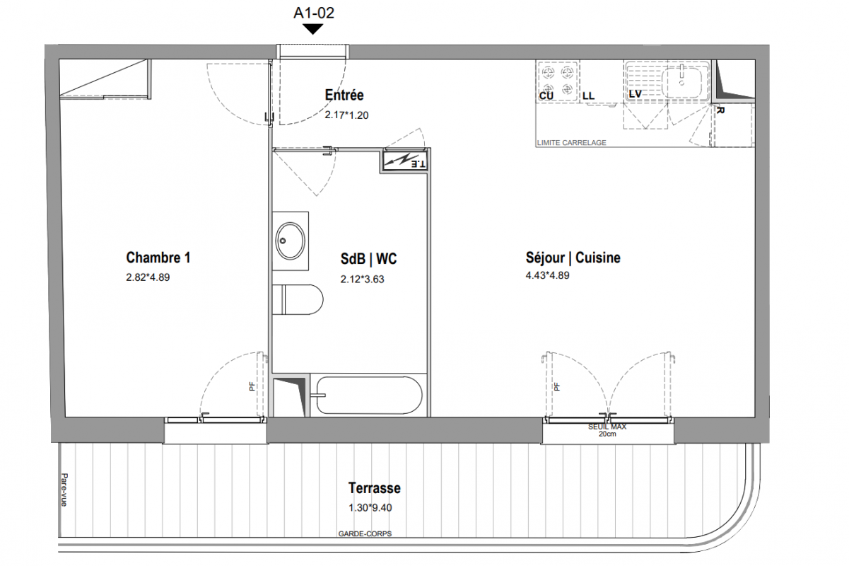 Plan du lot