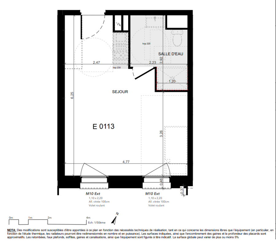 Plan du lot