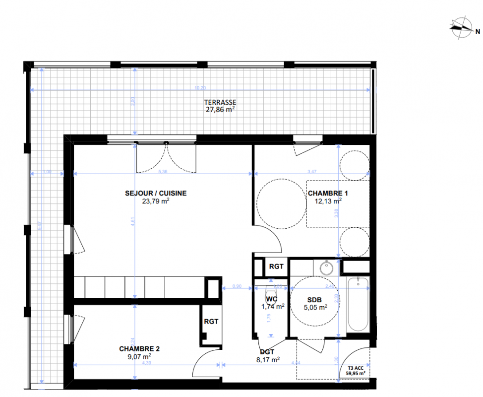 Plan du lot