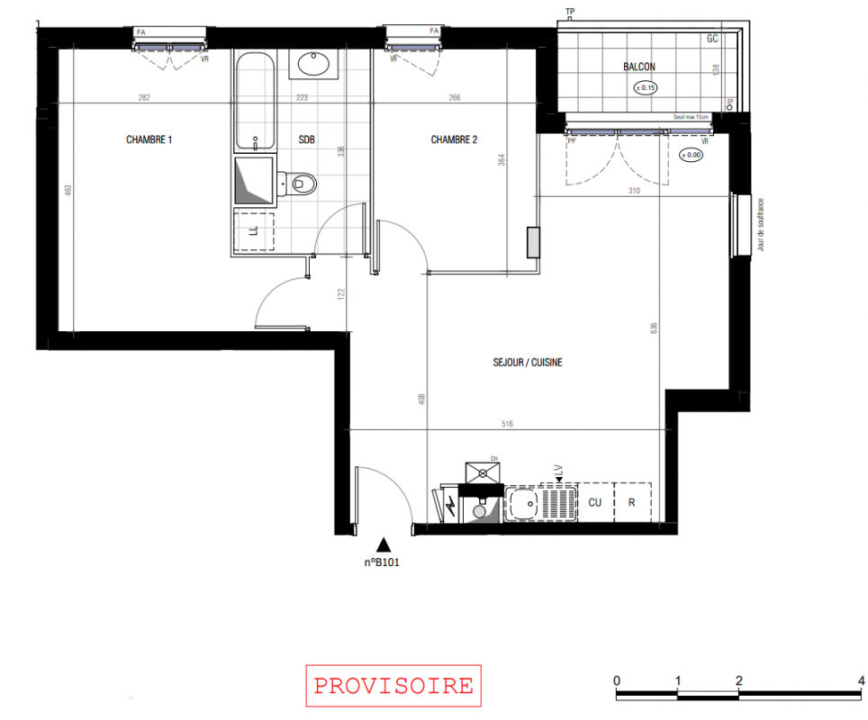 Plan du lot