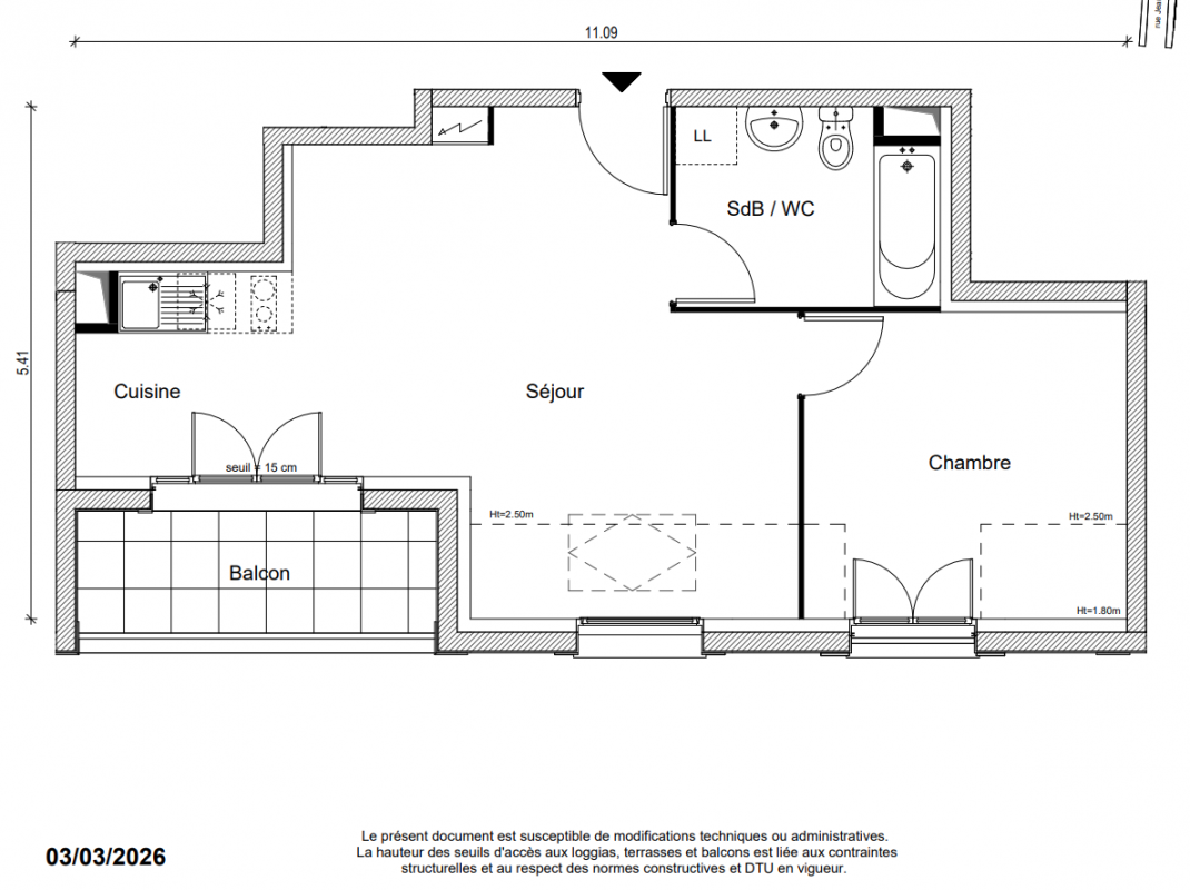 Plan du lot
