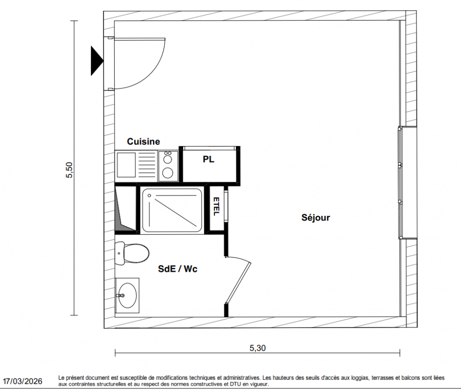 Plan du lot