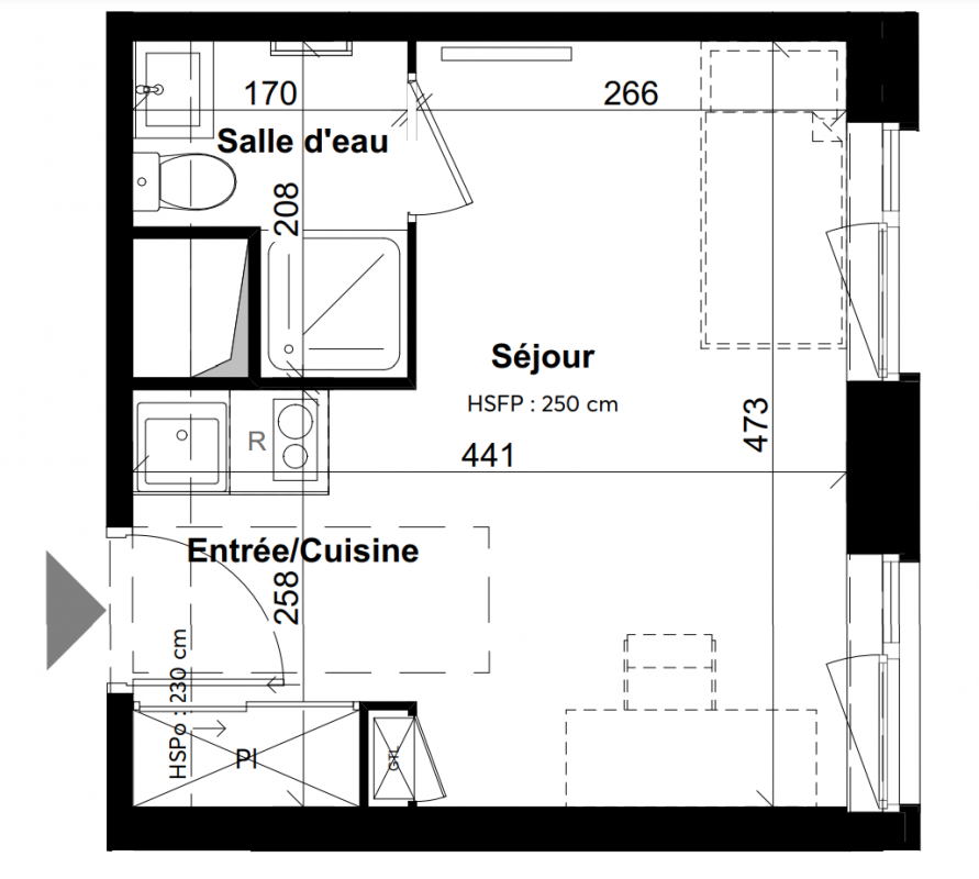 Plan du lot