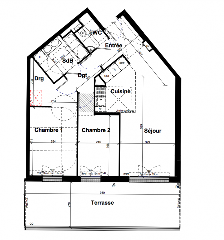 Plan du lot