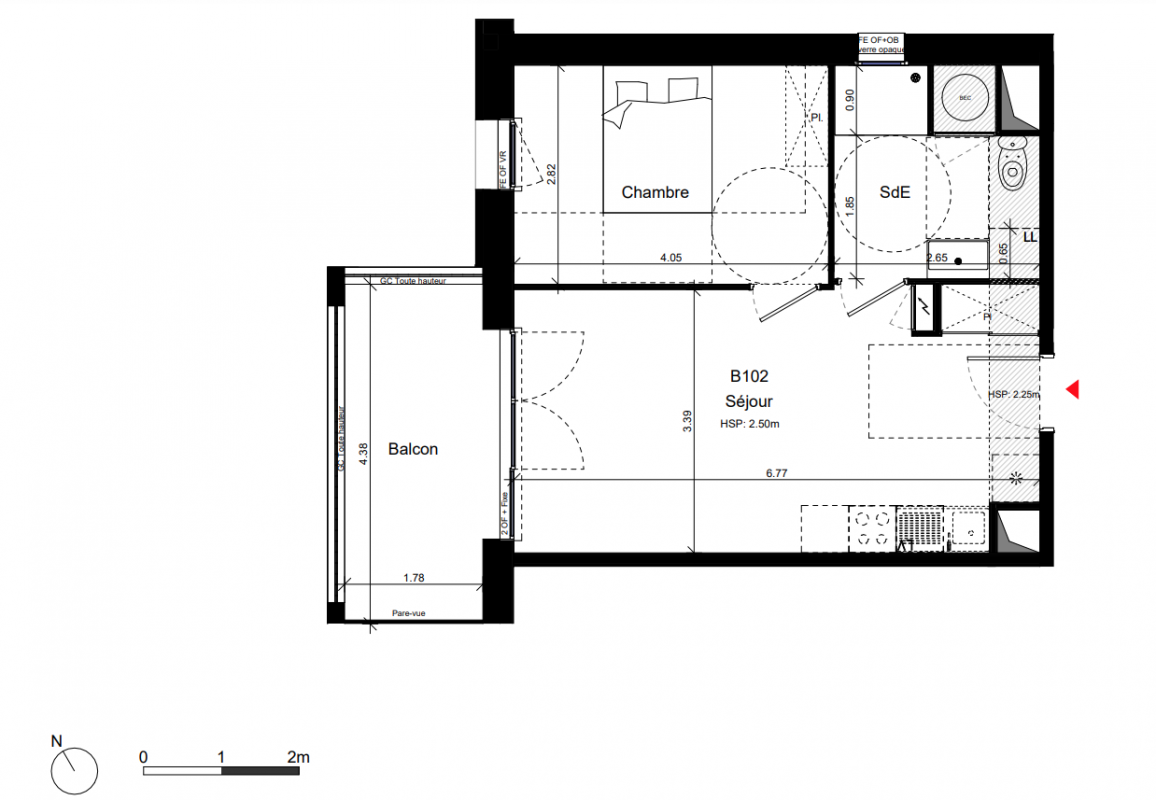 Plan du lot