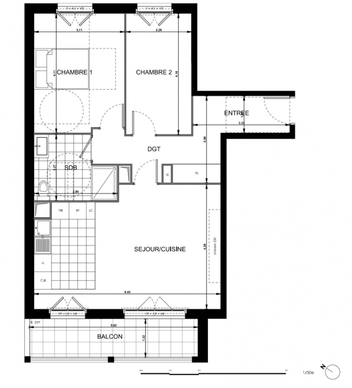 Plan du lot