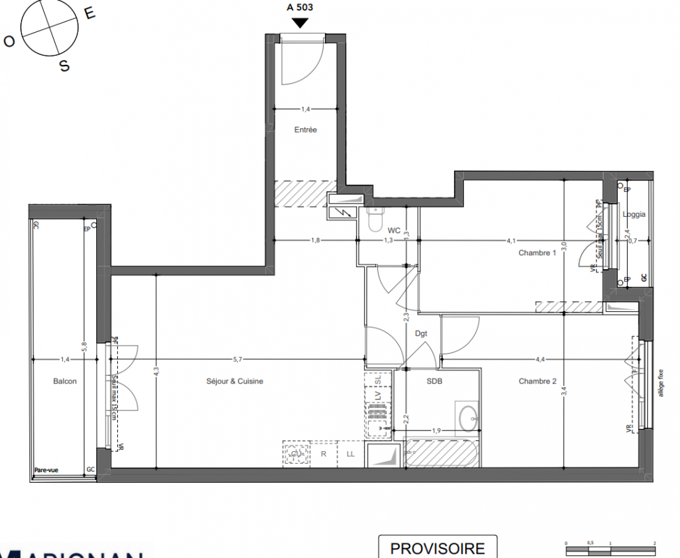 Plan du lot