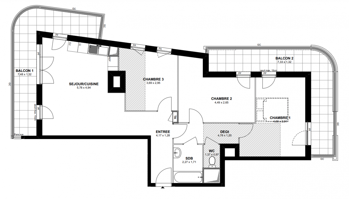 Plan du lot