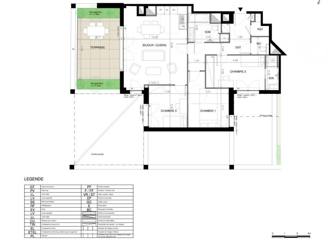Plan du lot