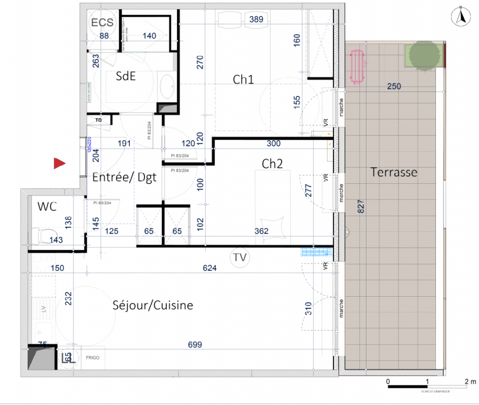 Plan du lot