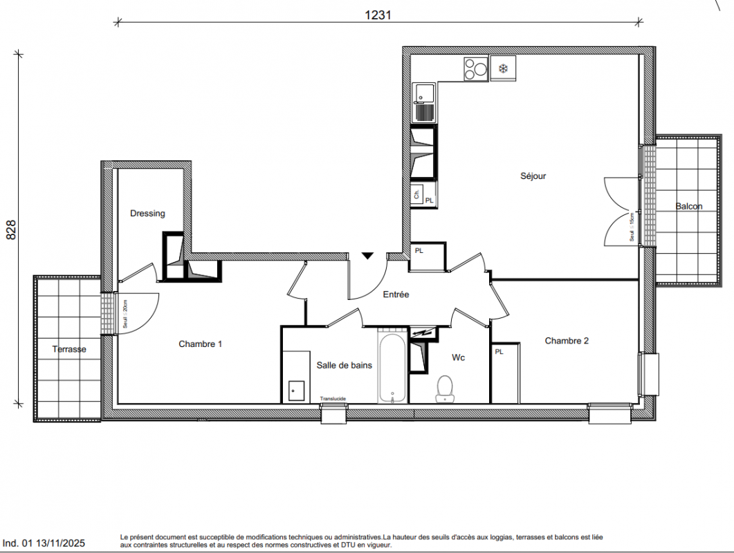 Plan du lot