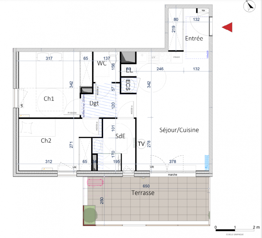 Plan du lot