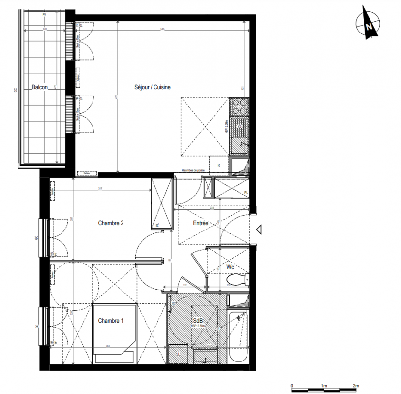 Plan du lot