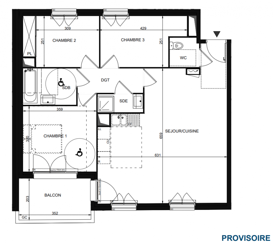 Plan du lot