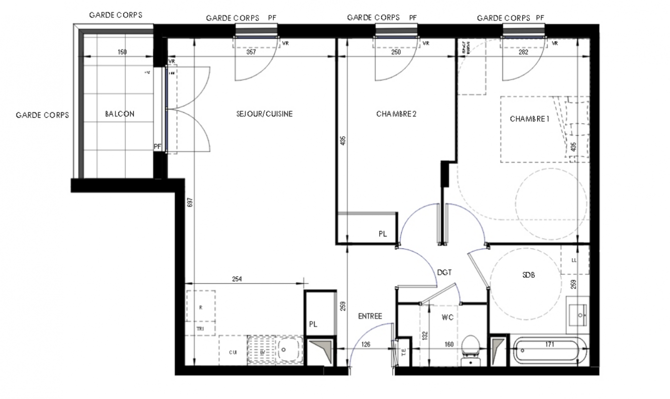 Plan du lot