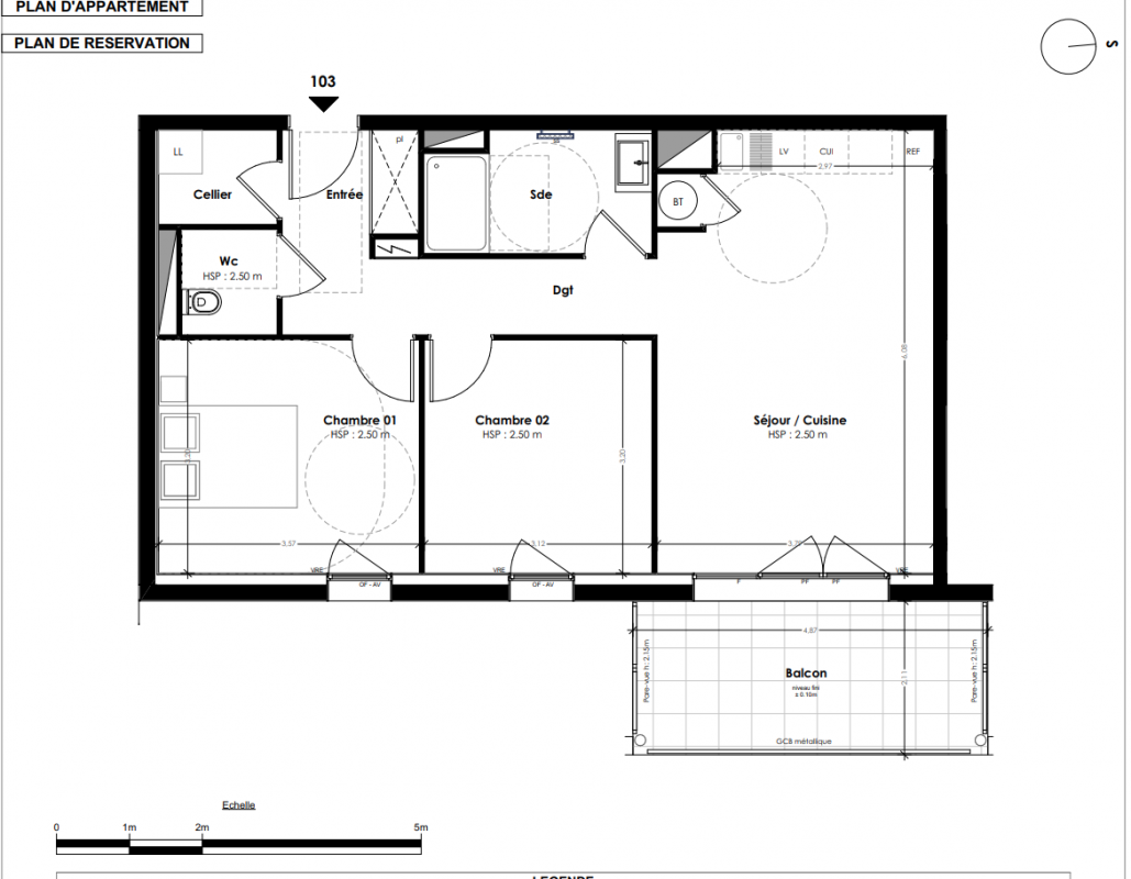 Plan du lot